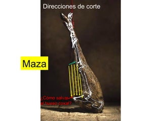 Direcciones de corte




Maza


  ¿Cómo salvar
  el hueso coxal?
 
