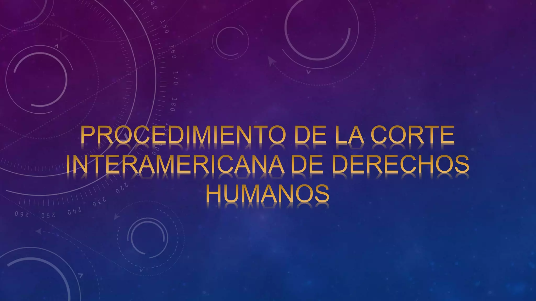 Corte interamericana de los derechos humanos ;703 | PPTX