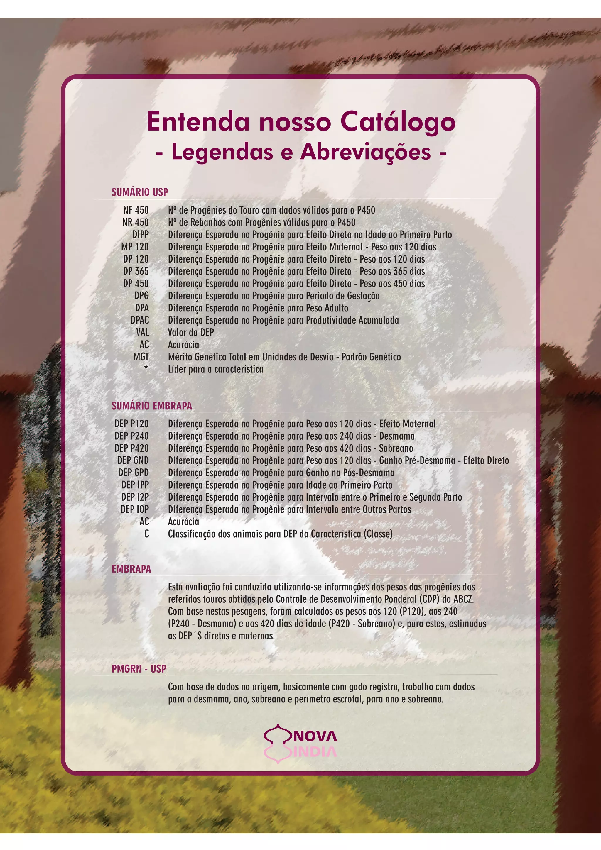 Catalogo de raçadores para corte 2009