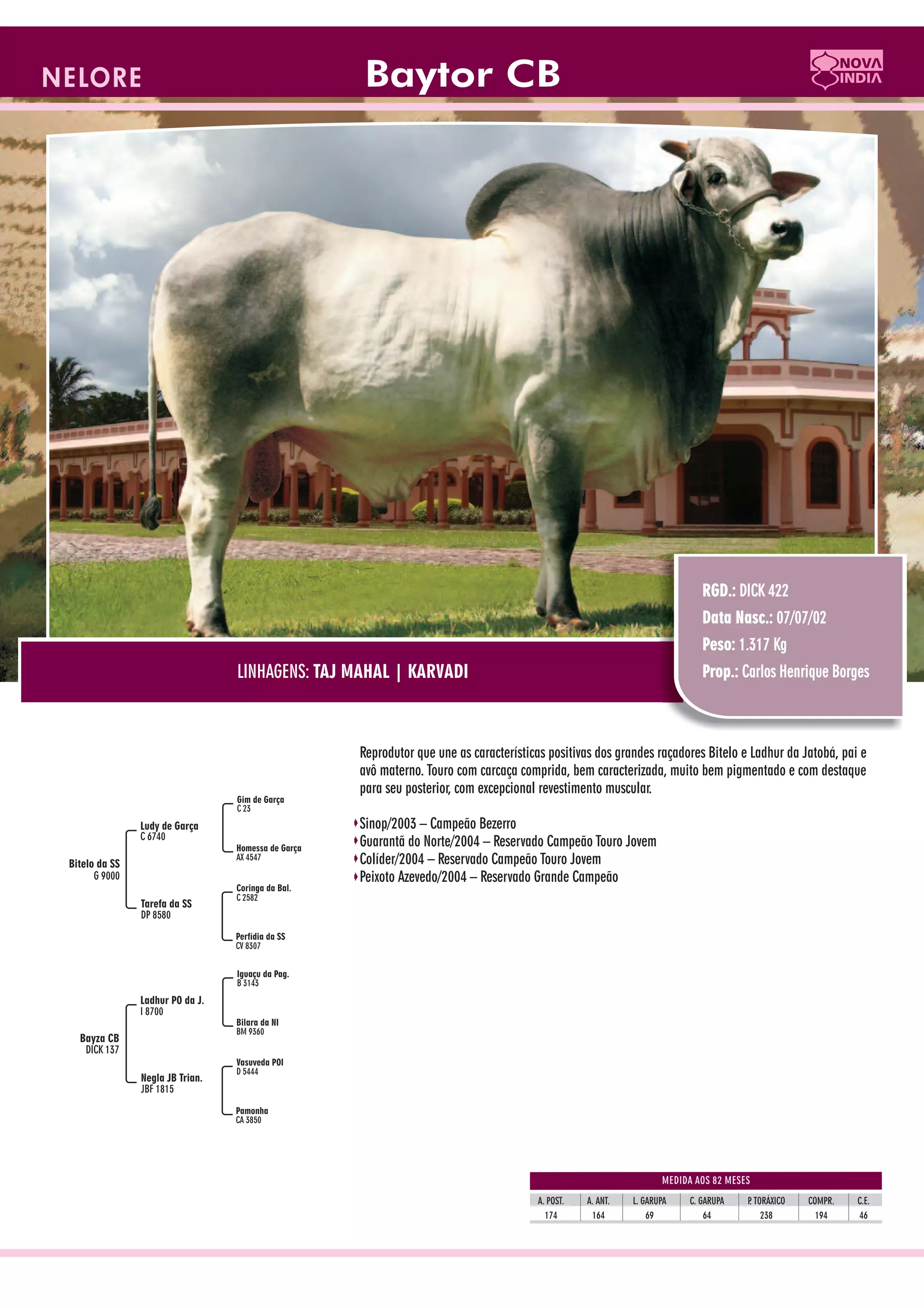 Catalogo de raçadores para corte 2009