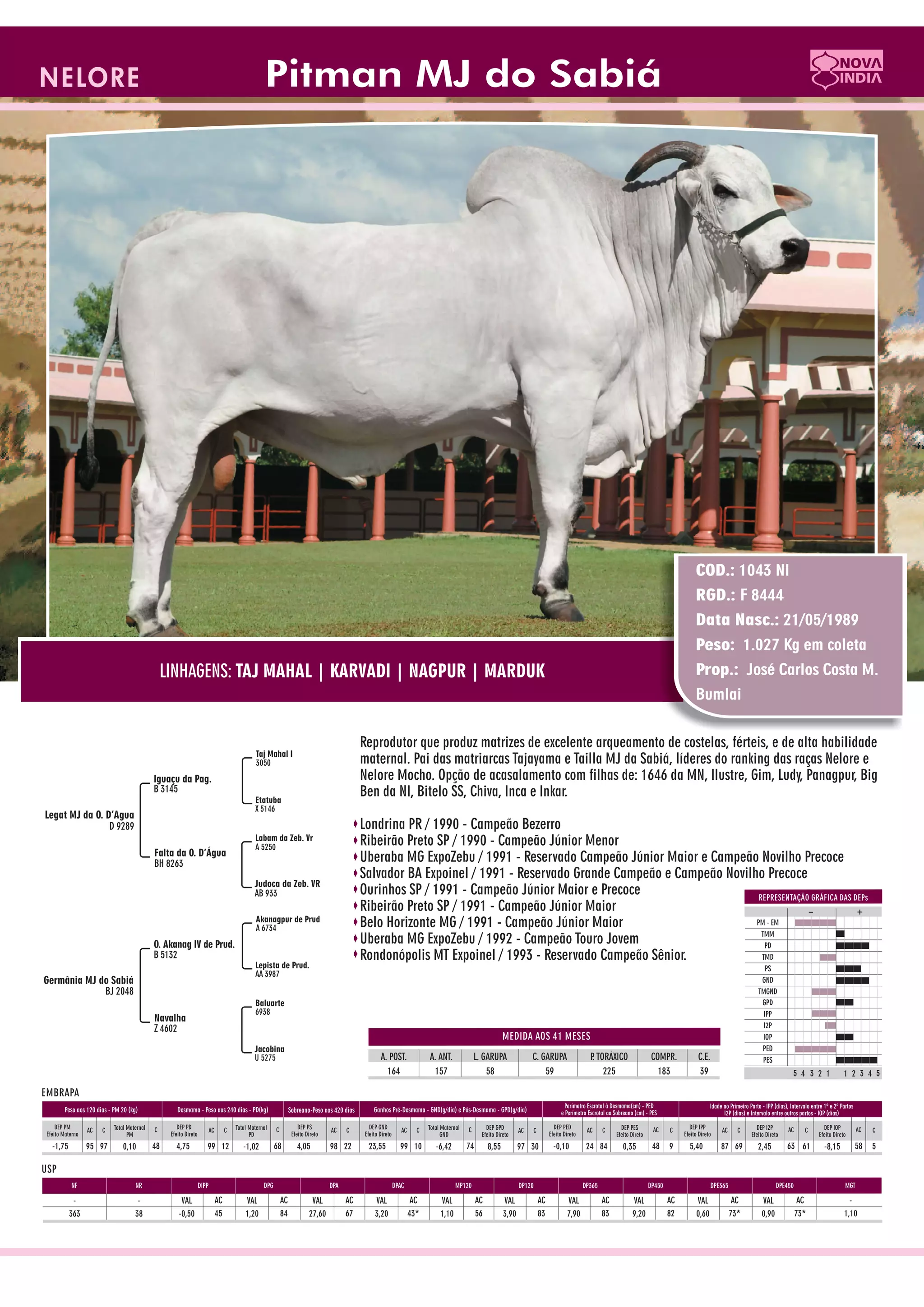 Catalogo de raçadores para corte 2009