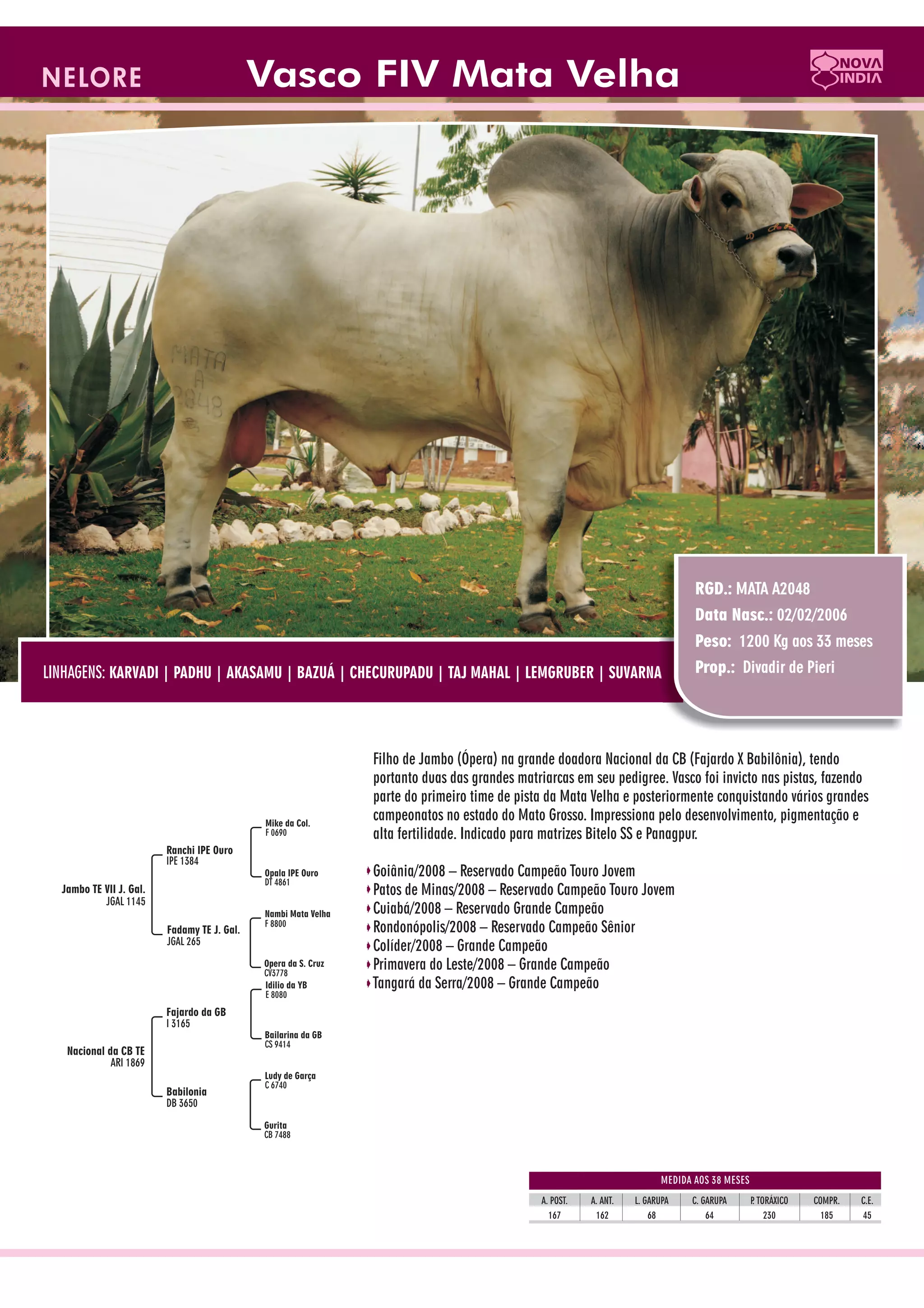 Catalogo de raçadores para corte 2009