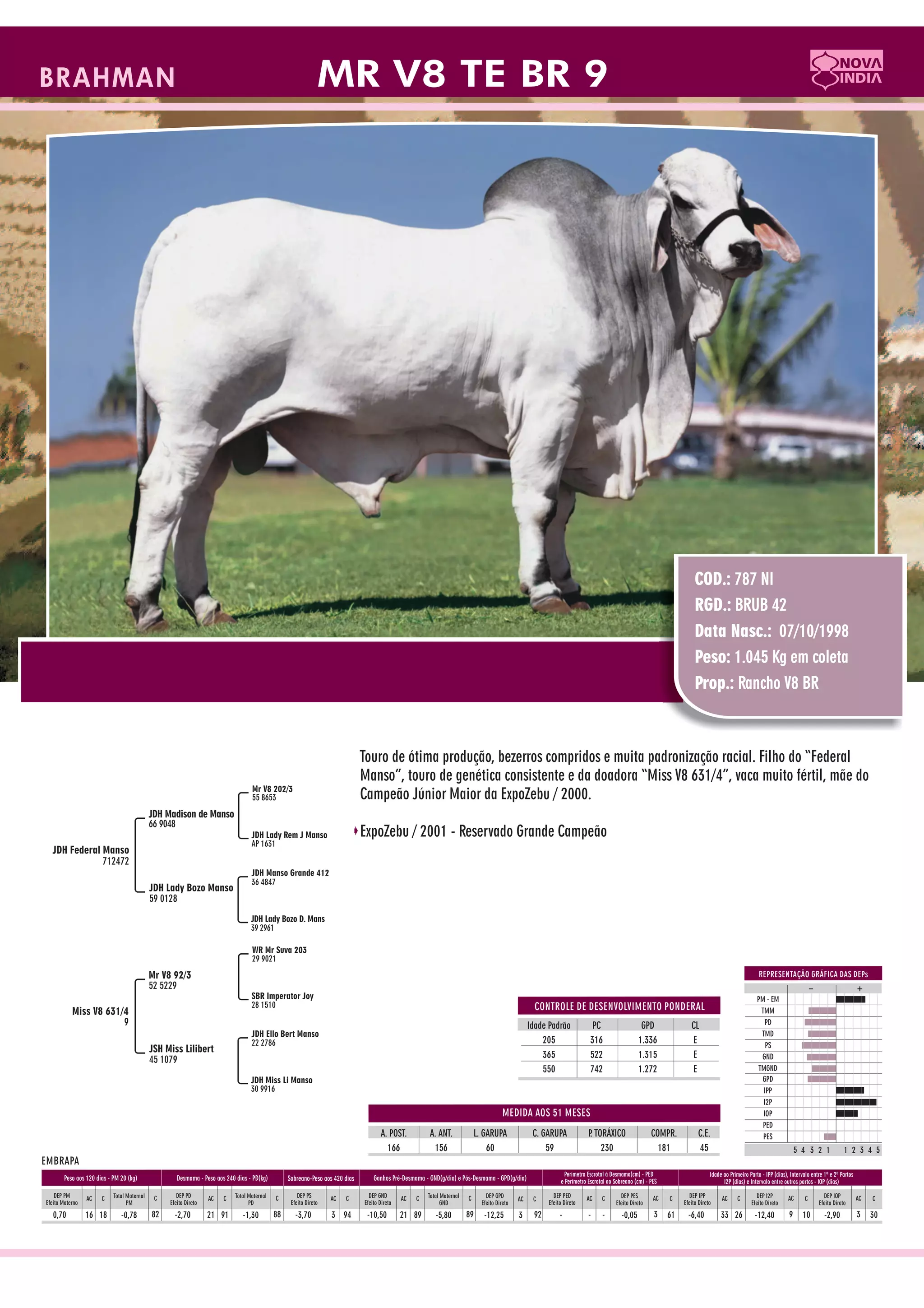 Catalogo de raçadores para corte 2009