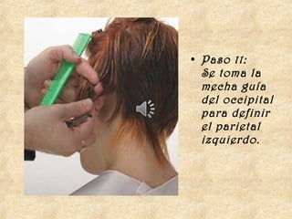 • Paso 11:
  Se toma la
  mecha guía
  del occipital
  para definir
  el parietal
  izquierdo.
 