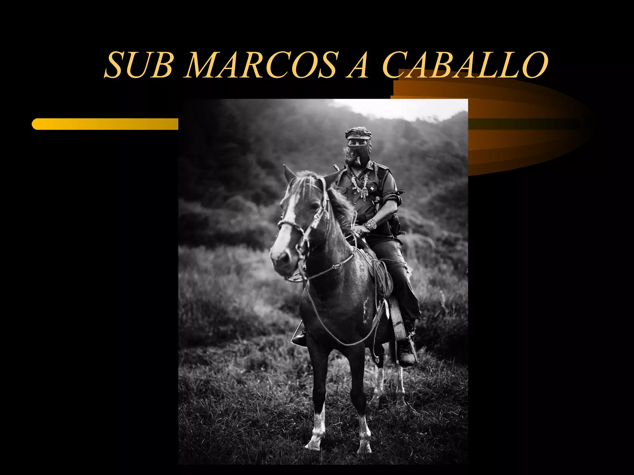 SUB MARCOS A CABALLO 
