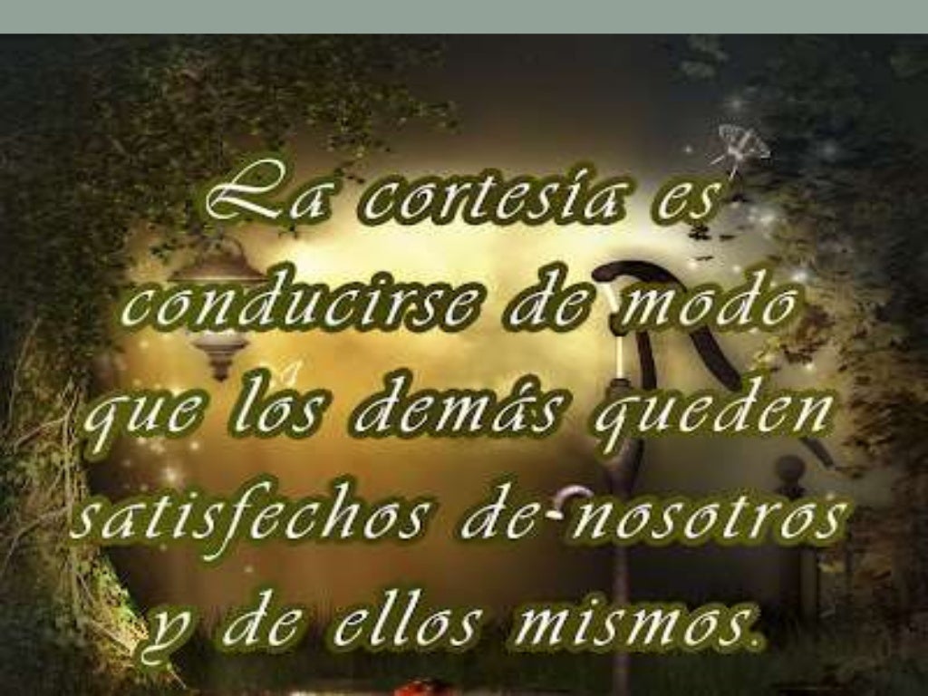Cortesía