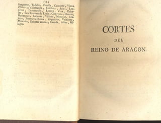 Cortes Aragon