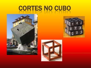 CORTES NO CUBO
 