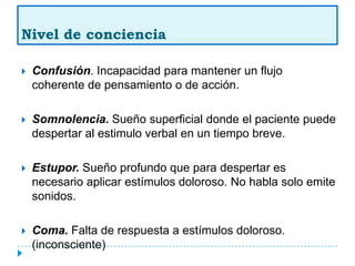 COMAEstado de un paciente que se encuentra inconsciente de sí mismo y del medio externo que le rodea, por lo que no responde a ningún tipo de estímulo externo.