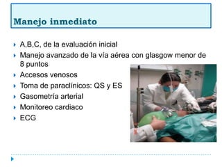 Terapéutica inmediataDiálisis peritoneal HemodiálisisMedidas antihiperkalemia:- Furosemide- Salbutamol- Gluconatode calcio- Dextrosa + Insulina rápida- Bicarbonato de sodio 