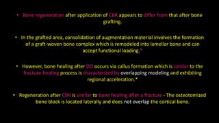 Cortical bone repositioning technique for horizontal alveolar bone augmentation : A case series