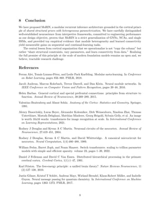 Neocortex Principles for AI: Modular Recurrent Inference Networks ...