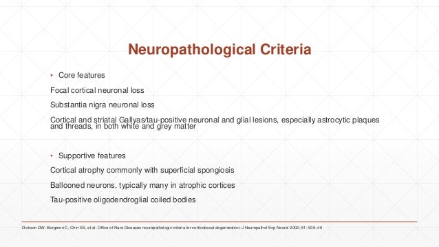 Corticobasal Degeneration