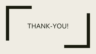 THANK-YOU!
 