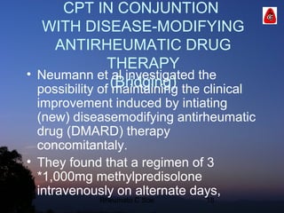 Use of Steroid in Rheumatology | PPT