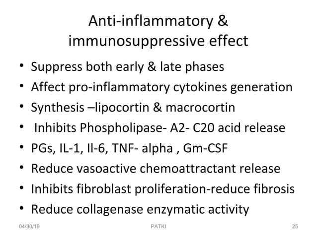 Corticosteroids | PPT | Free Download