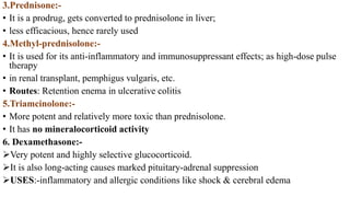 Corticosteroids & Anabolic Steroids | PPTX