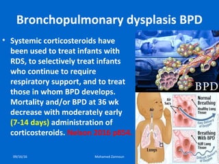 Bpd Rds Contoversy about the use Corticosteroids in pediatric | PPT