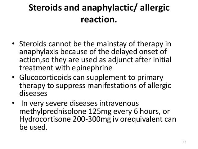Prednisone Dosage For Allergies