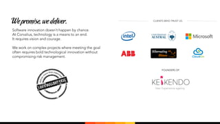 FOUNDERS OF:
We promise, we deliver.