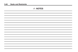 Chevrolet Corvette Owner Manual - 2012             Black plate (44,1)




   3-44        Seats and Restraints

                                         2 NOTES
 