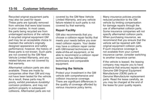 2012 Chevy Corvette Owners Manual