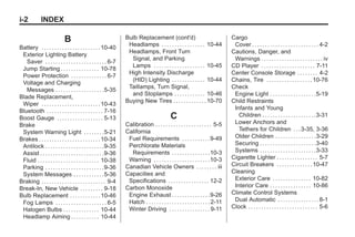 2012 Chevy Corvette Owners Manual