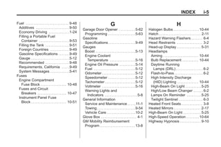 2012 Chevy Corvette Owners Manual