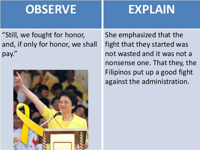 picture Cory Aquino Presidential Speech corazon aquino s speech