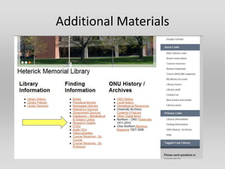 Additional Materials
 