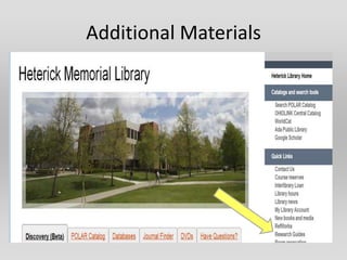 Additional Materials
 