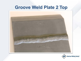 Groove Weld Plate 2 Top
 