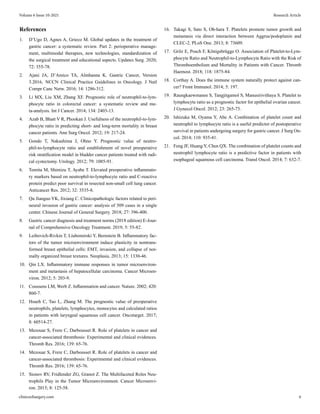 Differences and Predictive Value for Clinical Staging of Preoperative ...