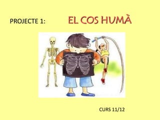 PROJECTE 1:   EL COS HUMÀ




                   CURS 11/12
 