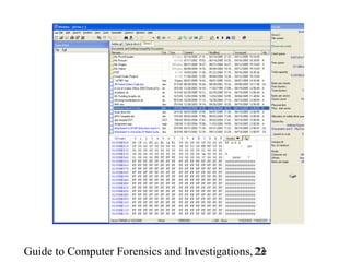 Guide to Computer Forensics and Investigations, 2e23
 