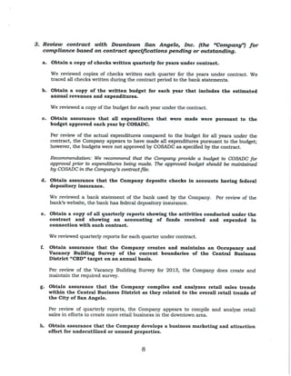 COSADC Compliance Audit 5 15