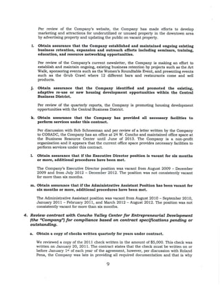 COSADC Compliance Audit 5 15
