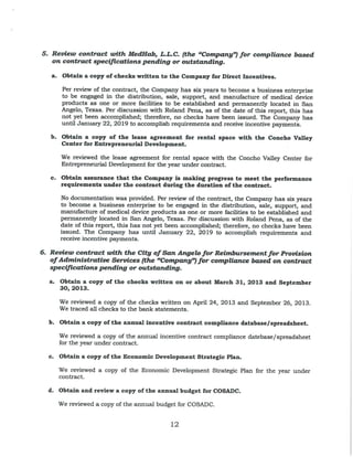 COSADC Compliance Audit 5 15