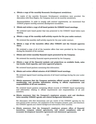 COSADC Compliance Audit 5 15