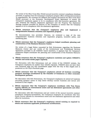 COSADC Compliance Audit 5 15