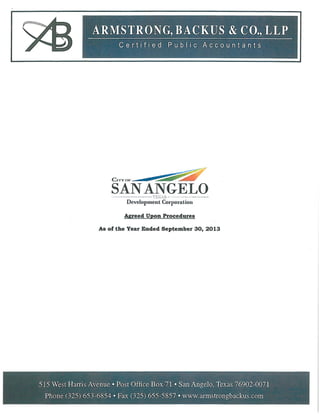 COSADC Compliance Audit 5 15
