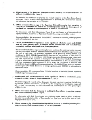 COSADC Compliance Audit 5 15