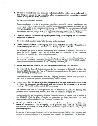 COSADC Compliance Audit 5 15