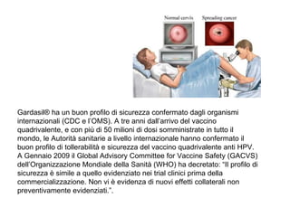 Gacvs Il vaccino Gardasil | PPT