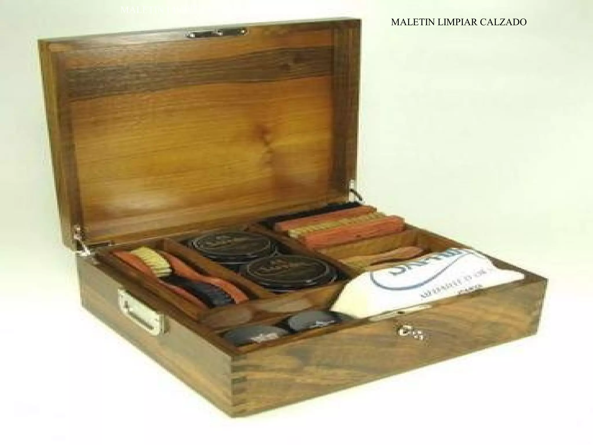 MALETIN LIMPIEZA CALZADO
MALETIN LIMPIAR CALZADO

 