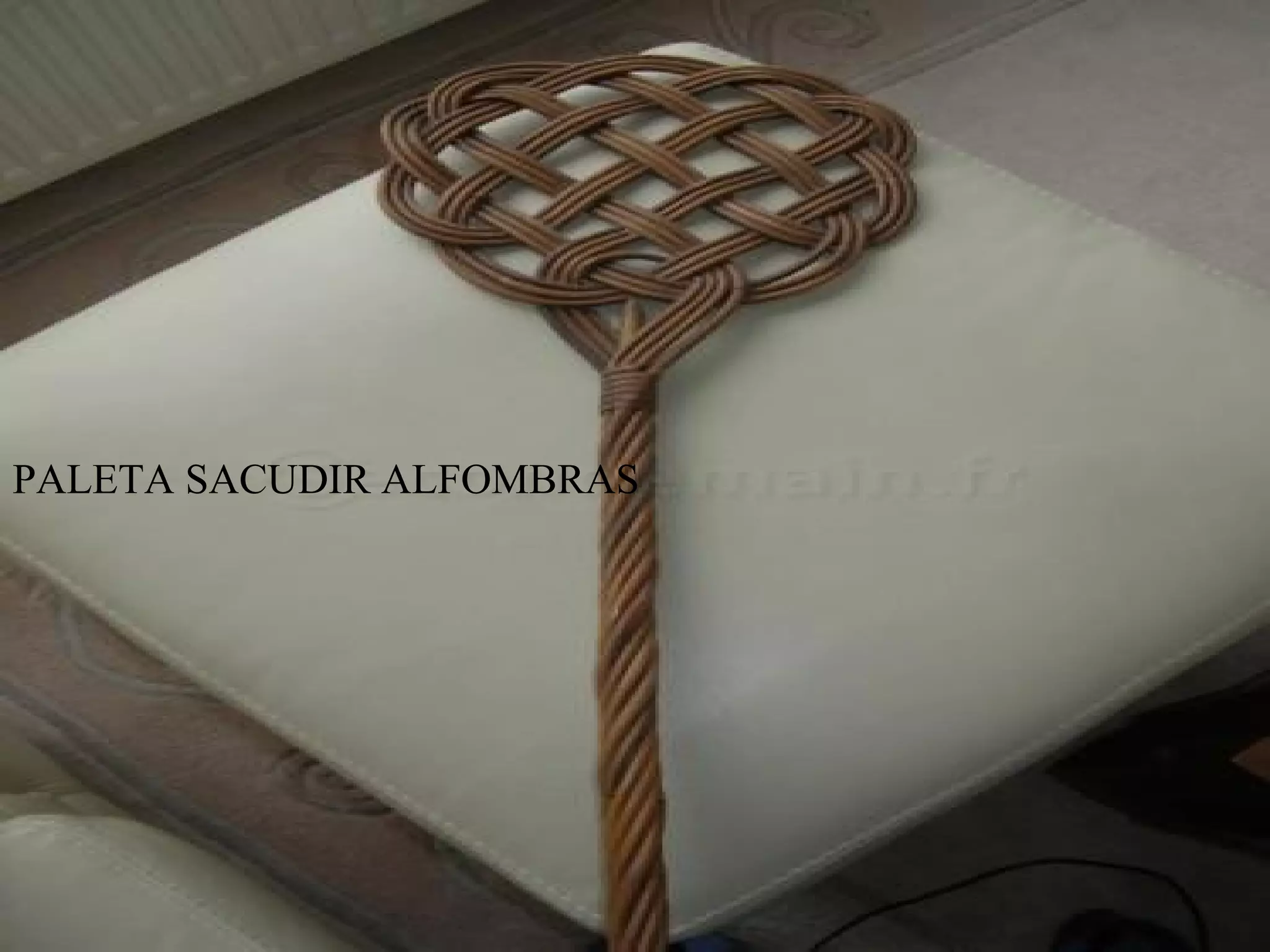 PALETA SACUDIR ALFOMBRAS

 