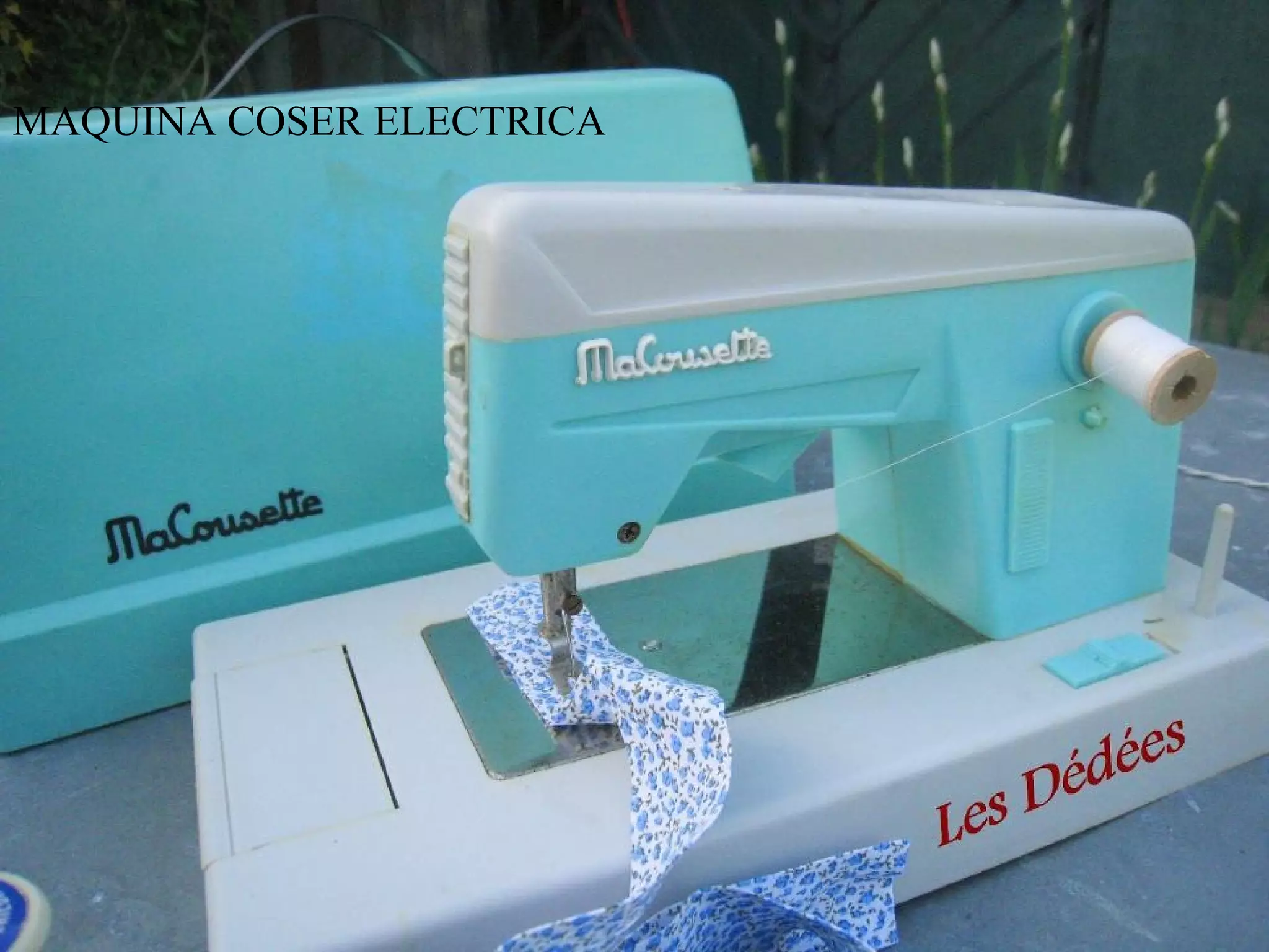 MAQUINA COSER ELECTRICA

 