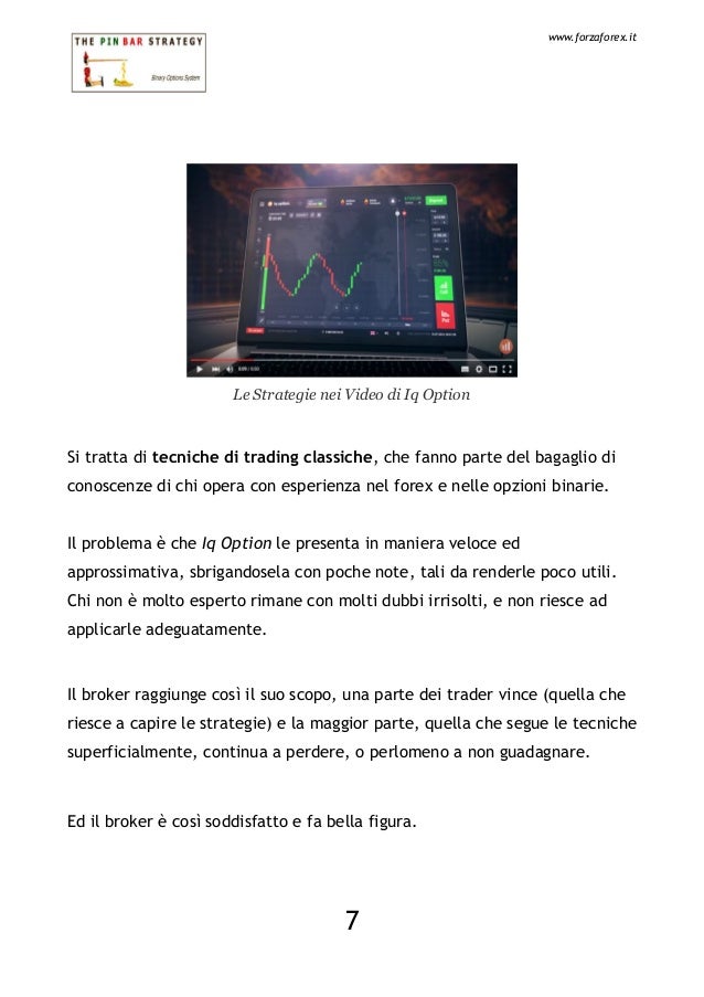 Cosa sono le binary options