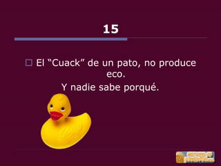 22 cosas que debes saber