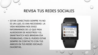 Cosas que puedes hacer con un smartwatch